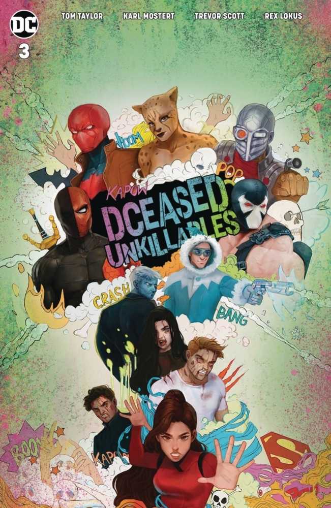 Dceased Unkillables #3 (Of 3) Card Stock Horror Tasia Ms Va