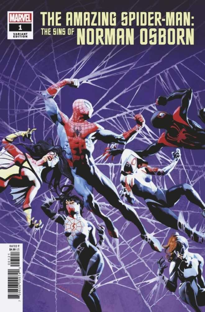 Amazing Spider-Man Sins Of Norman Osborn #1 Casanovas Variant