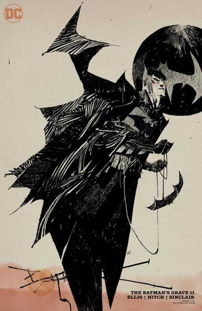 Batmans Grave #11 (Of 12) Card Stock Ashley Wood Variant Edition