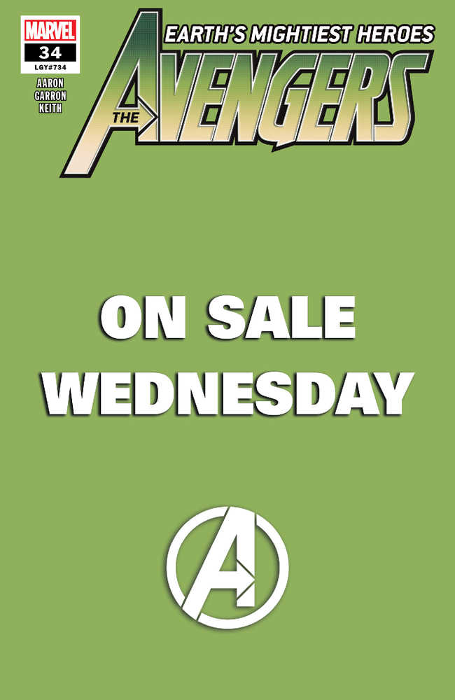 Avengers #34 Marvel Wednesday Variant