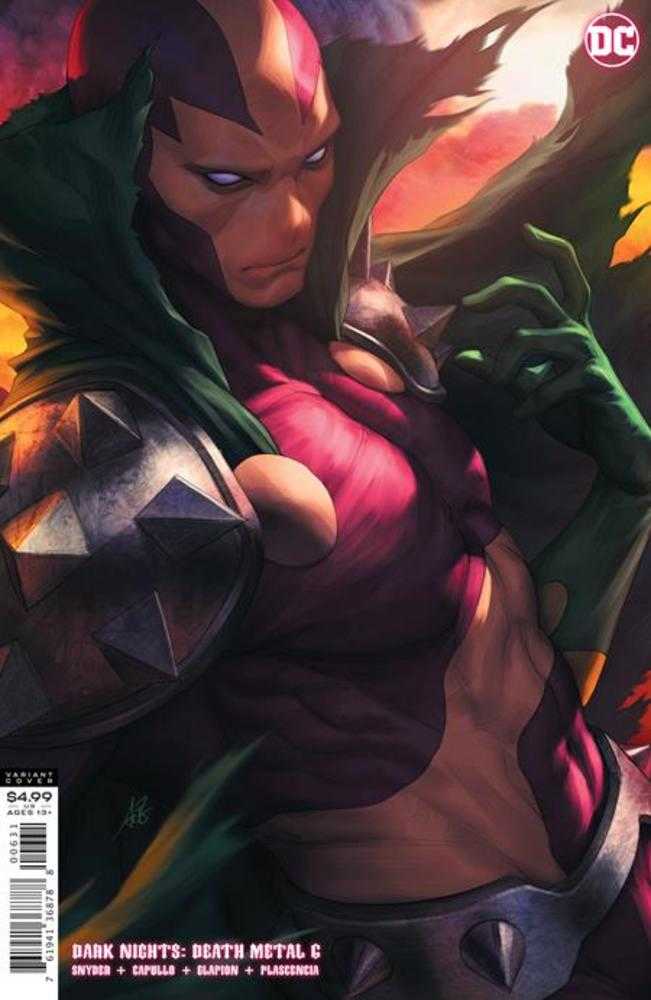 Dark Nights Death Metal #6 (Of 7) Cover C Stanley Artgerm Lau Mister Miracle Variant