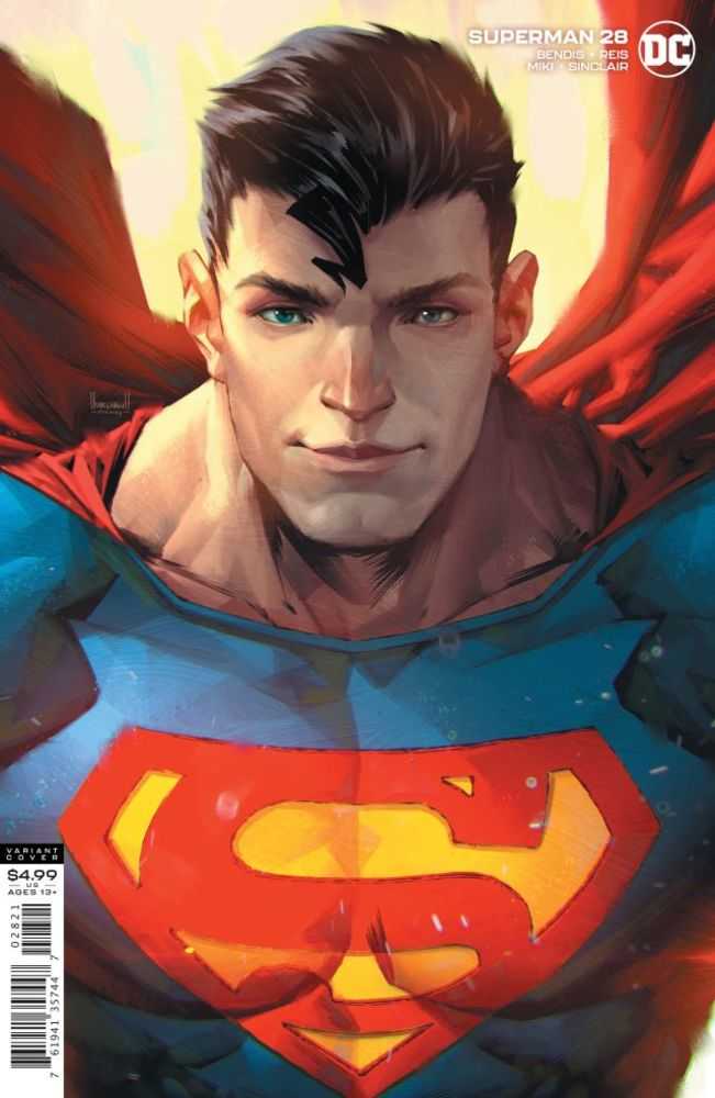 Superman #28 Cover B Kael Ngu Card Stock Variant