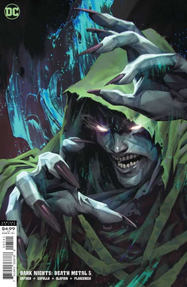 Dark Nights Death Metal #5 (Of 7) Cover D Lucio Parrillo B Rex Variant
