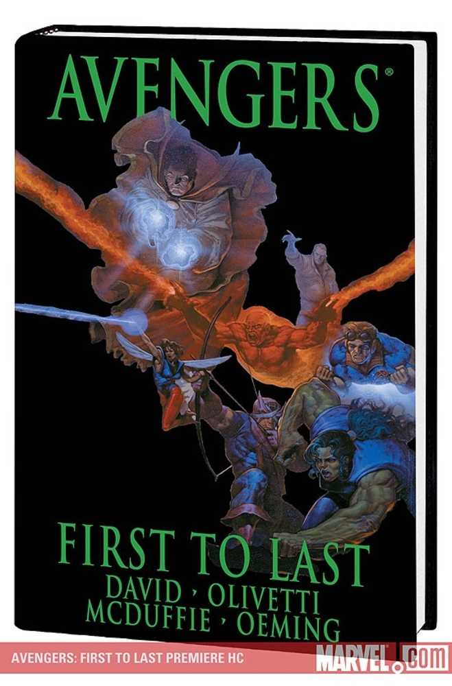 Avengers Prem Hardcover First To Last (Oct082515)