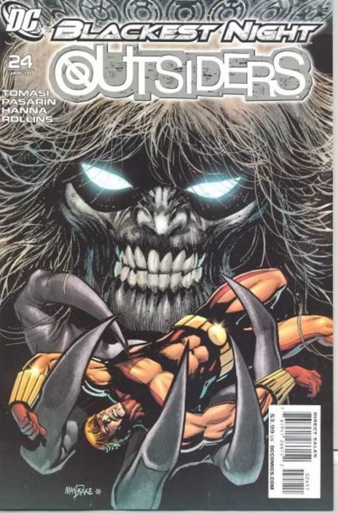Outsiders #24 (Blackest Night)