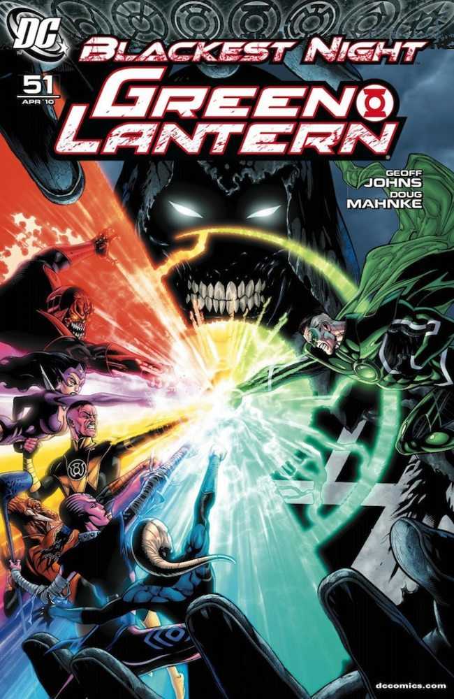 Green Lantern #51 (Blackest Night)