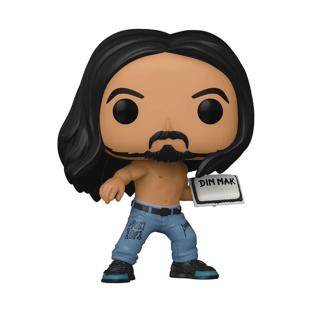 Pop Rocks Steve Aoki with Cake Vinyl Figure
