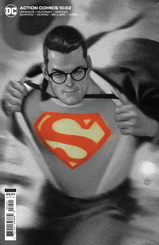 Action Comics #1032 Cover B Julian Totino Tedesco Card Stock Variant