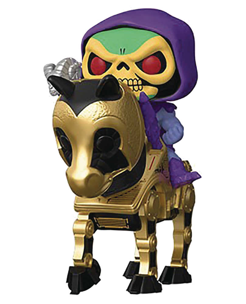 Pop Rides Masters of the Universe Skeletor With Night Stalker Vinyl Figure