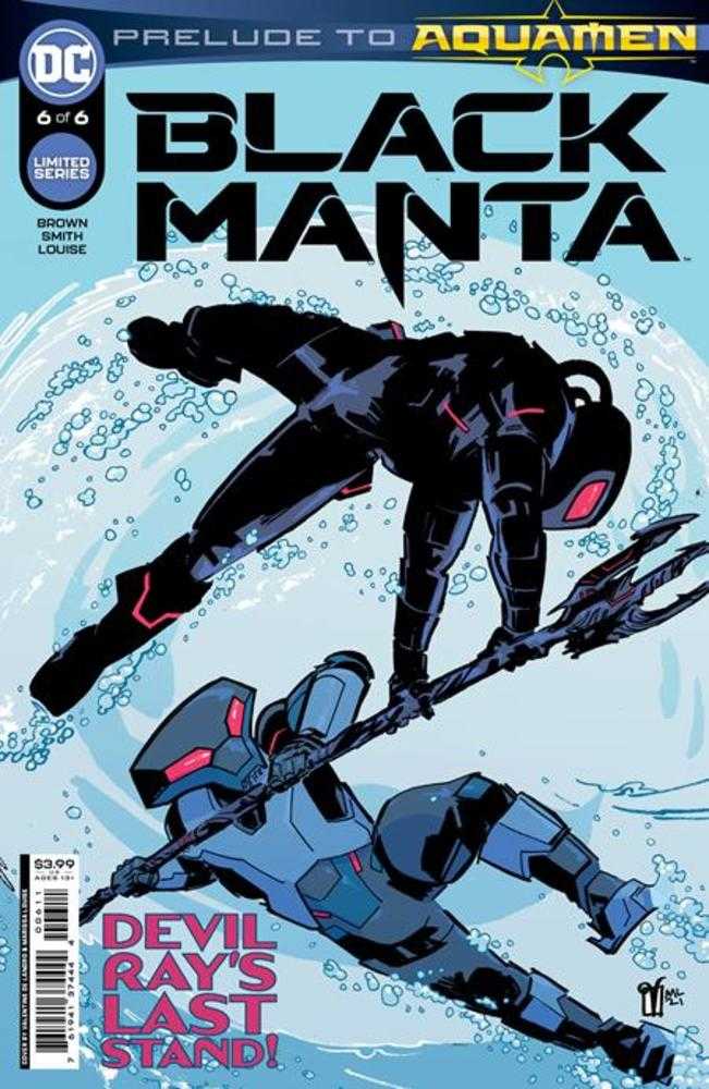 Black Manta #6 (Of 6) Cover A Valentine De Landro