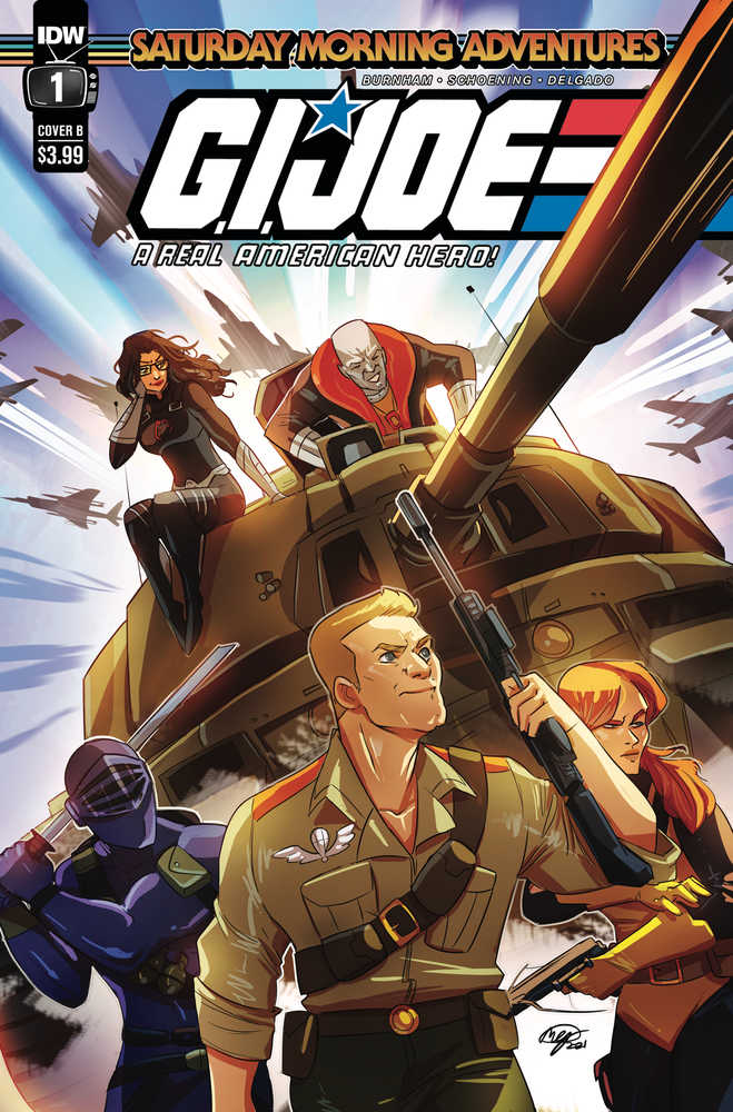 G.I. Joe Rah Saturday Morning Adventure #1 (Of 4) Cover B Huang