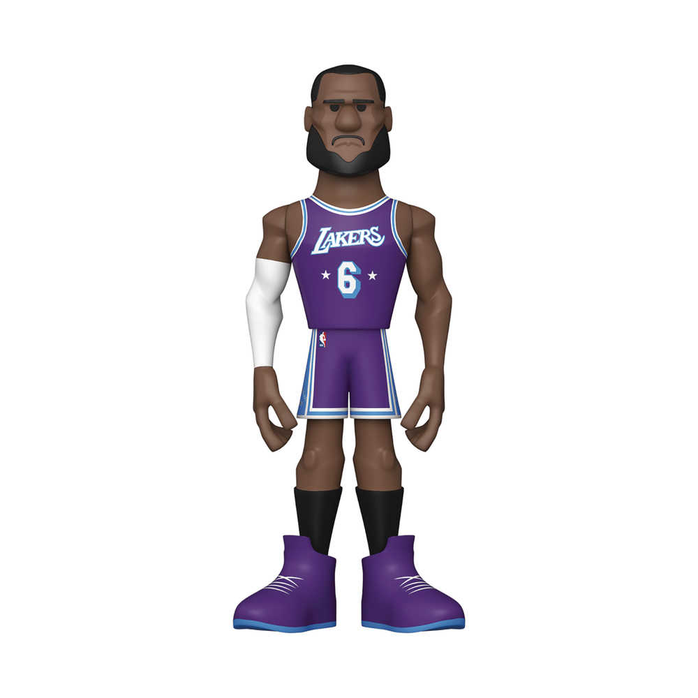 Vinyl Gold Nba Lakers Lebron James City W/Chase 5in Vinyl Figure