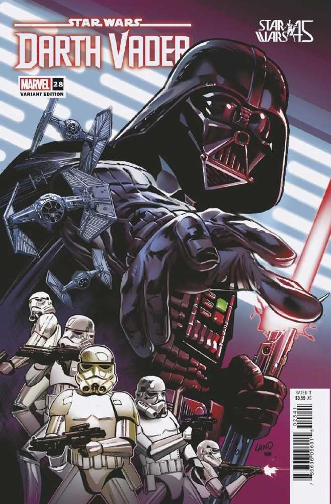 Star Wars Darth Vader #28 Land New Hope 45 Th Anniversary Variant