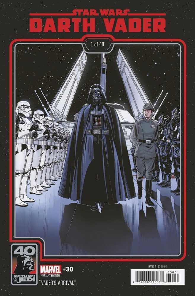 Star Wars Darth Vader #30 Return Jedi 40 Th Anniv Sprouse Variant