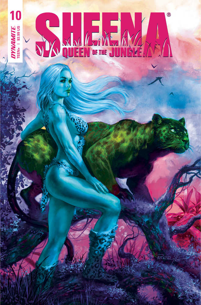 Sheena Queen Jungle #10 Cover N Foc Parrillo Ultraviolet