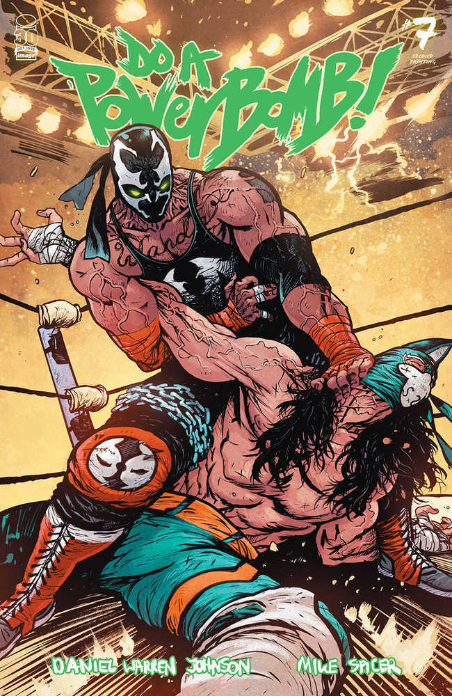 Do A Powerbomb #7 (Of 7) Cover C Spawn Variant 2 Nd Printing