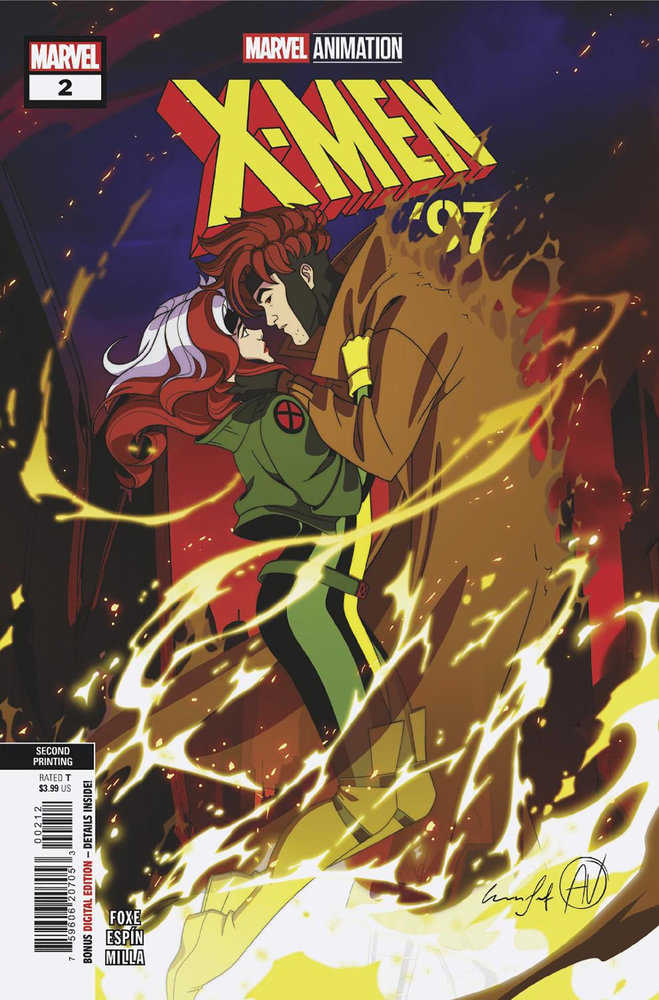 X-Men '97 #2 Marvel Animation 2nd Printing Variant