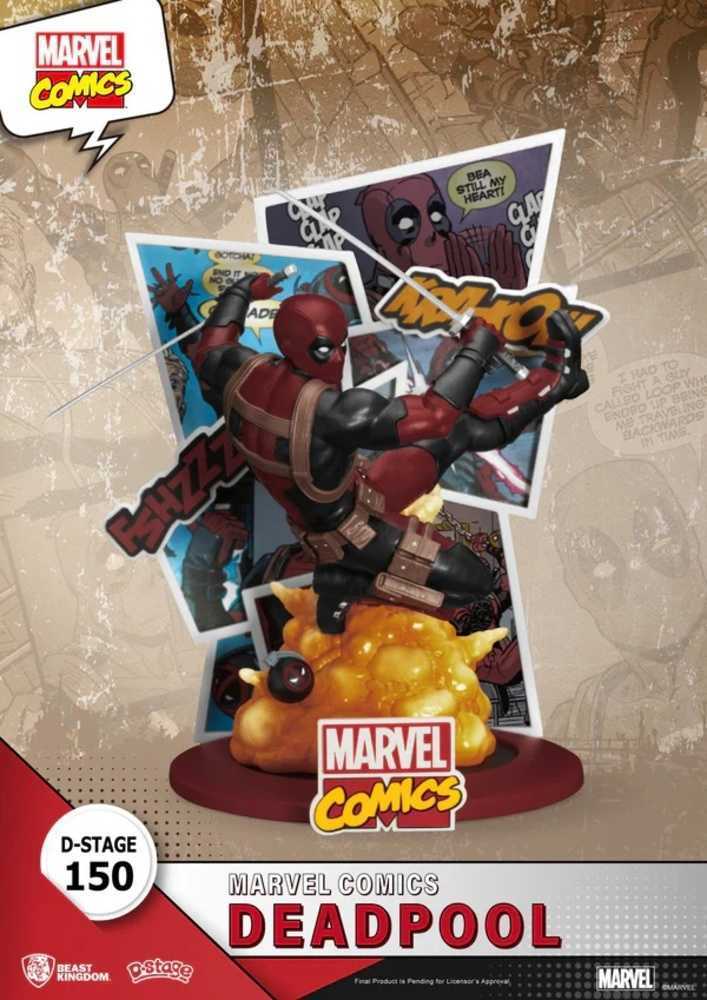 Sdcc 2024 Marvel Comics Ds-150 Deadpool D-Stage Previews Exclusive Statue (N