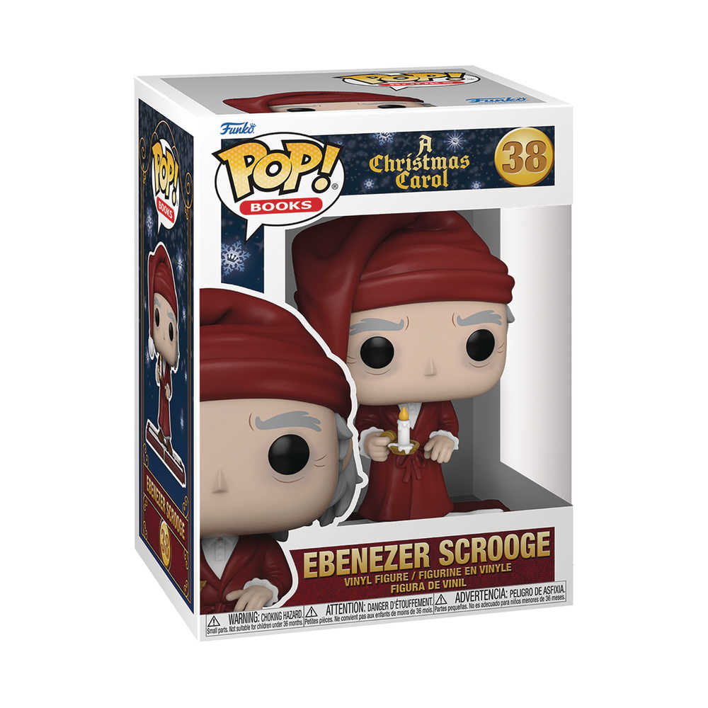Pop Movies Christmas Carol Scrooge Vinyl Figure