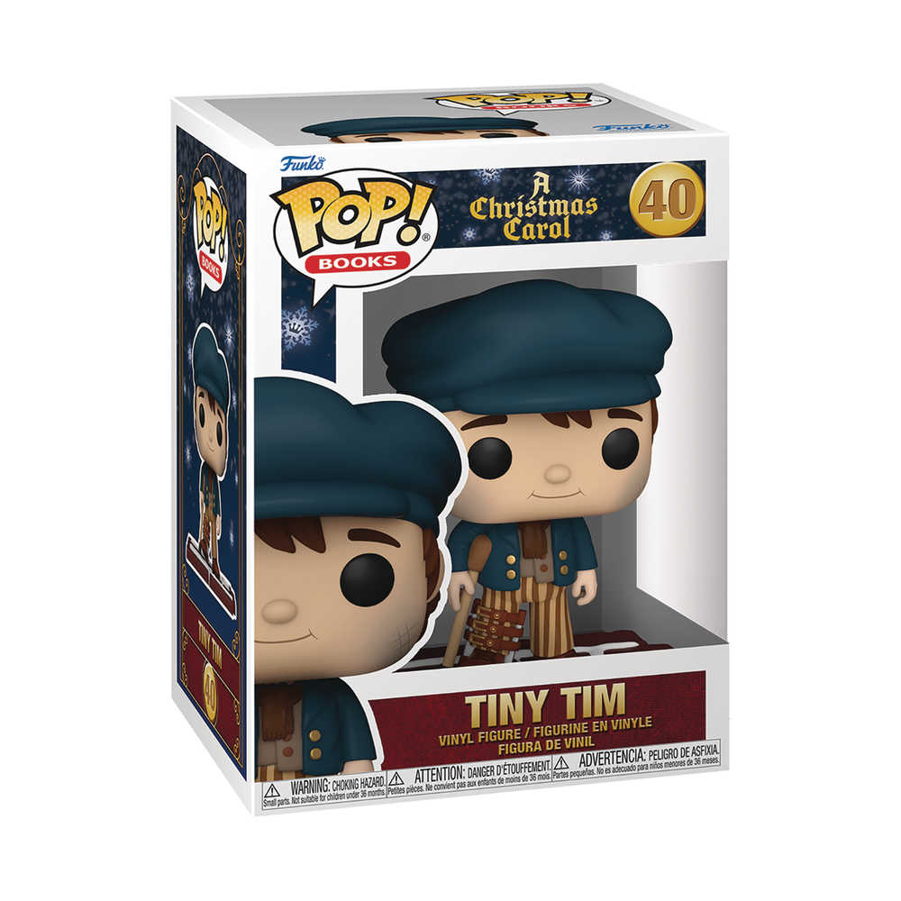 Pop Movies Christmas Carol Tiny Tim Vinyl Figure