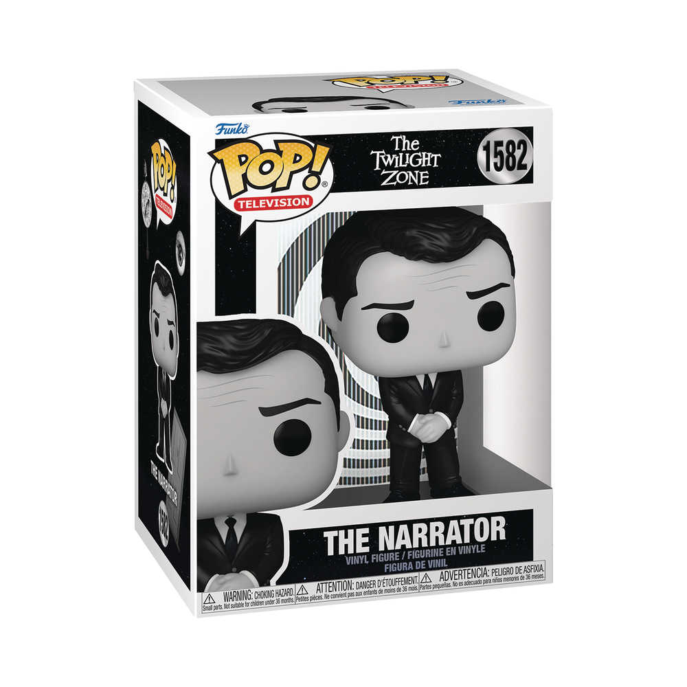 Pop TV Twilight Zone 1959 Rod Serling Vinyl Figure