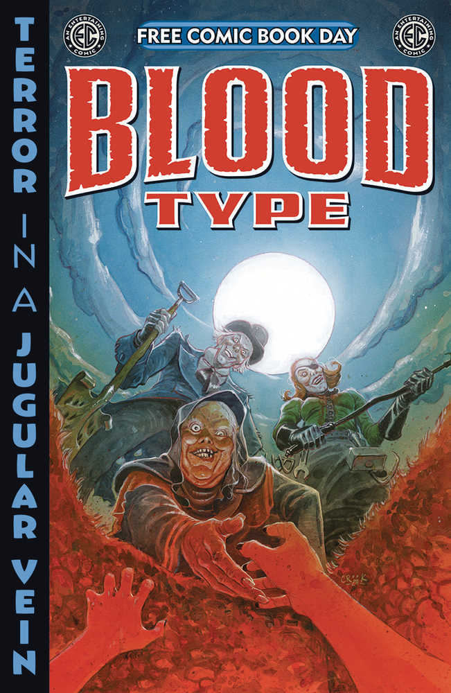 Free Comic Book Day 2025 EC Comics Presents Blood Type #0 (Net
