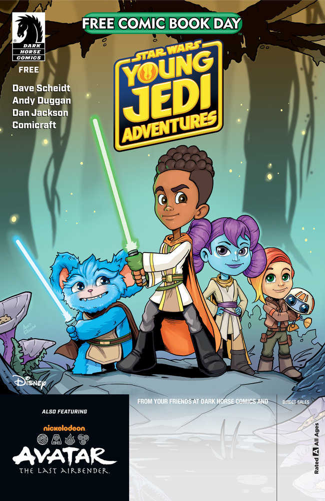 Free Comic Book Day 2025 20 Star Wars Young Jedi Avatar
