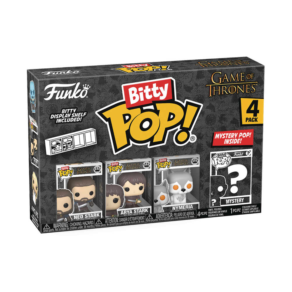 Bitty Pop Game Of Thrones Ned Stark 4pk Figure