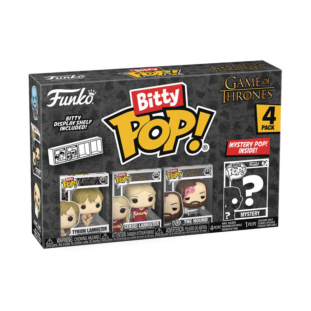 Bitty Pop Game Of Thrones Tyrion 4pk Figure