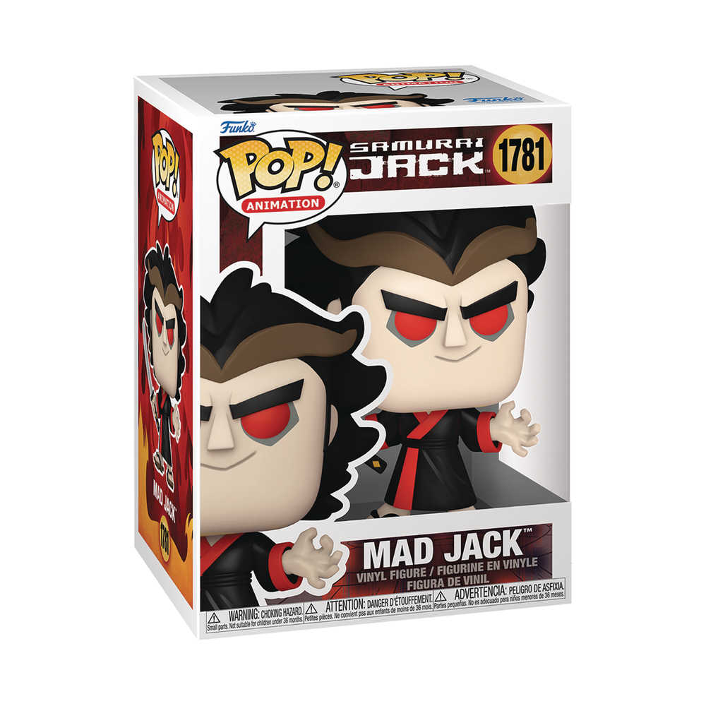 Pop Animation Samurai Jack Mad Jack Figure