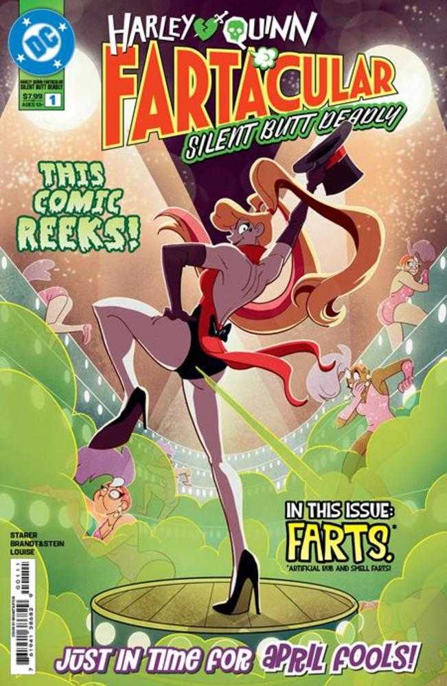 Harley Quinn Fartacular Silent Butt Deadly #1 (One Shot) Cover A Ted Brandt & Ro Stein