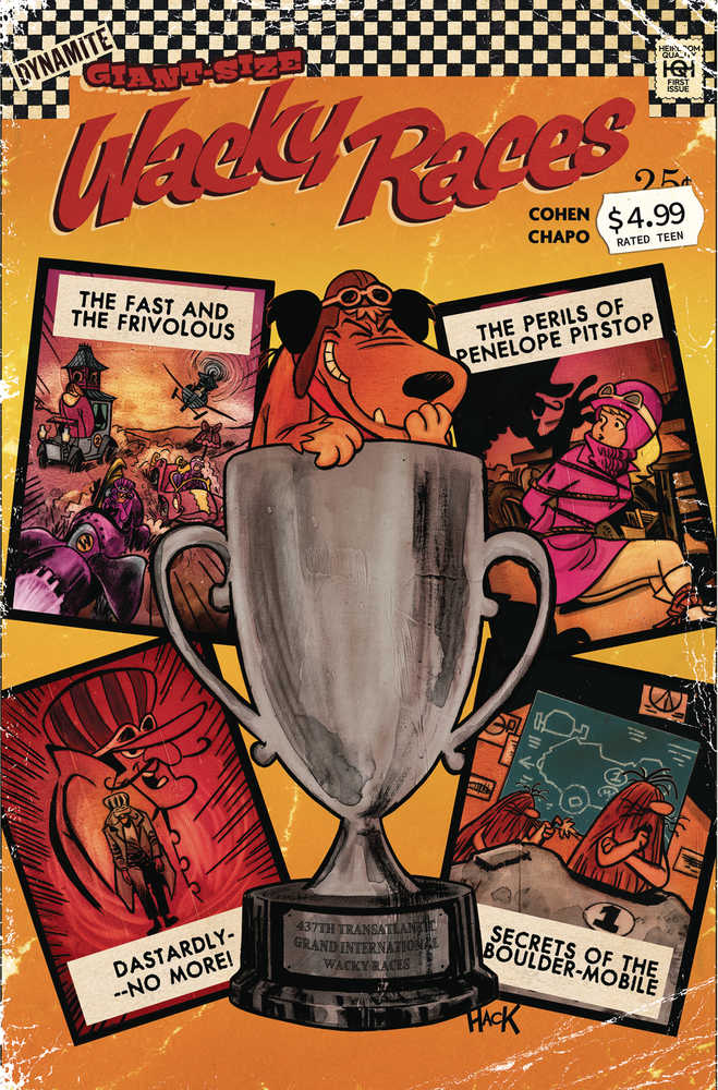 Giant Size Wacky Races #1 Cover C Hack