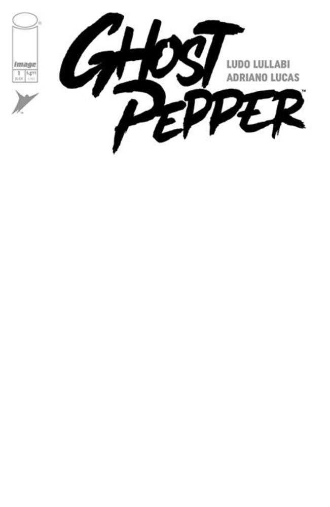 Ghost Pepper #1 Cover G Blank Sketch Variant