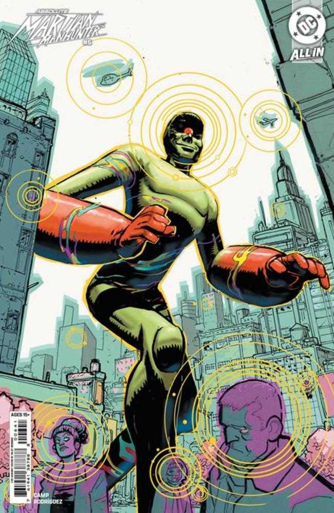 Absolute Martian Manhunter #6 (Of 12) Cover D 1 in 25 Riley Rossmo Card Stock Variant