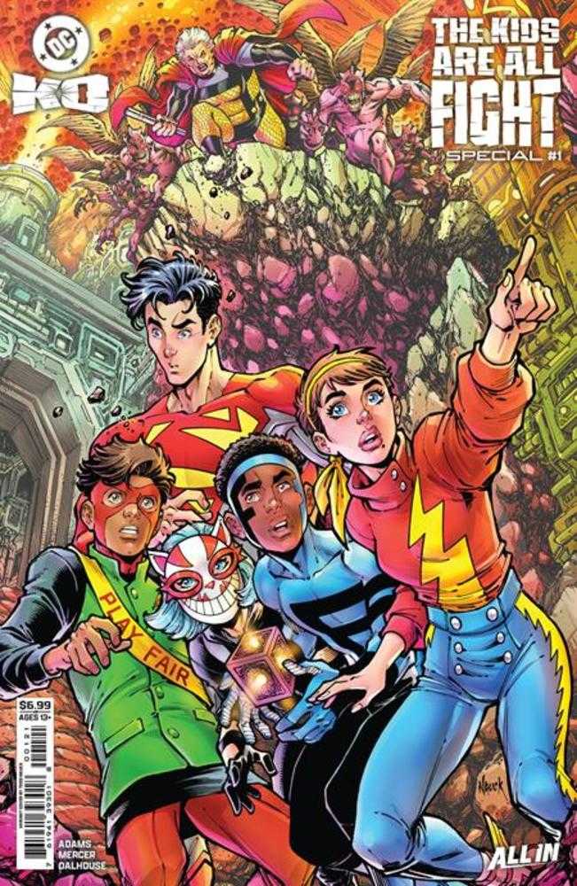 DC K.O. The Kids Are All Fight Special #1 (One Shot) Cover D Todd Nauck Card Stock Variant