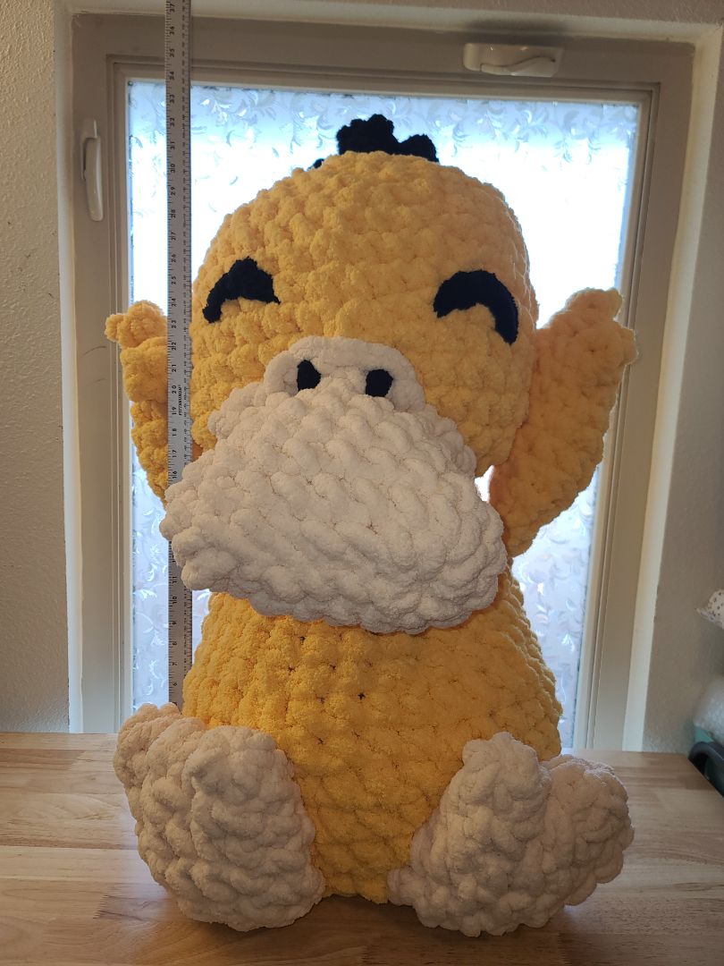 Handmade Inspired by Psyduck Pokemon