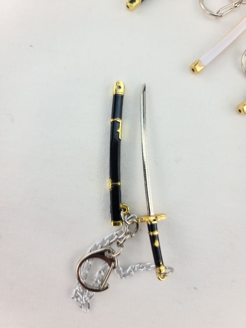 Katana Sword Letter Opener Keychain
