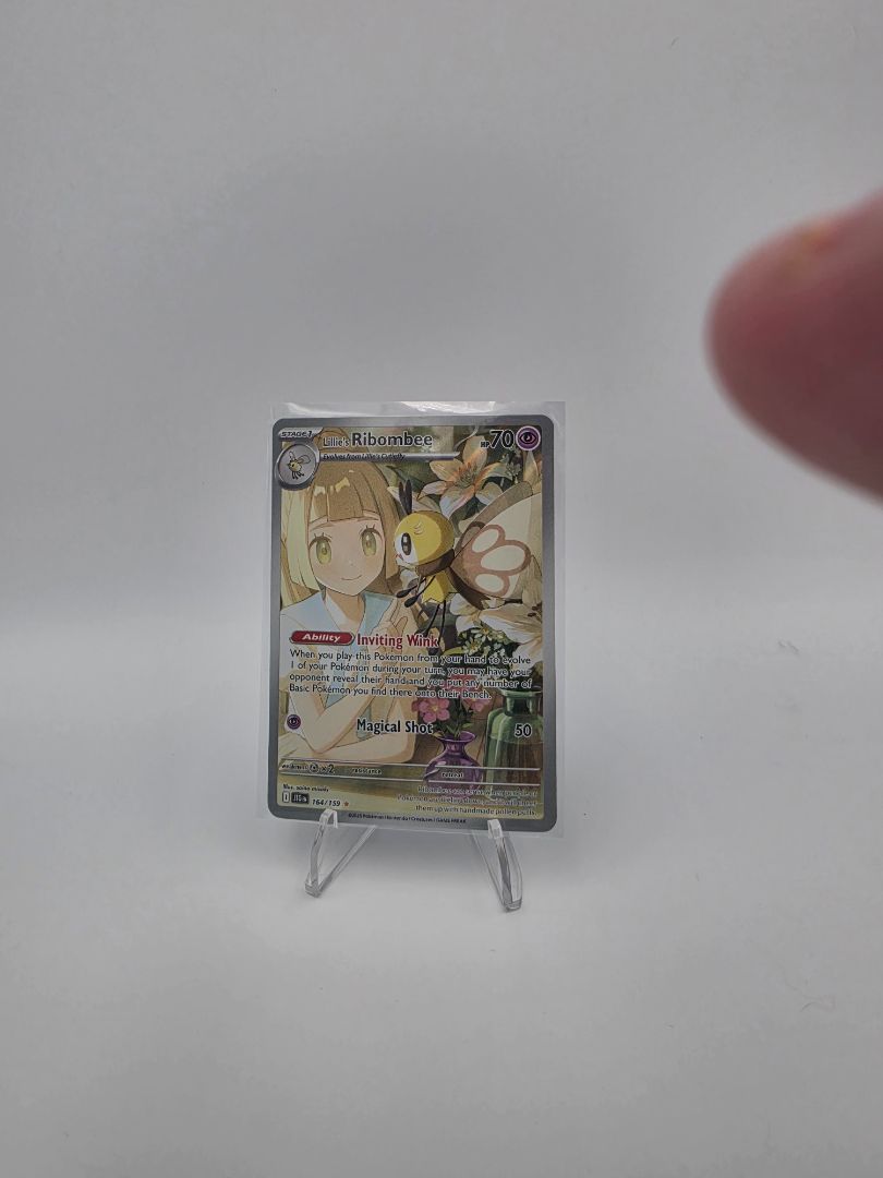 Lillie's Ribombee Illustration Rare #164/159