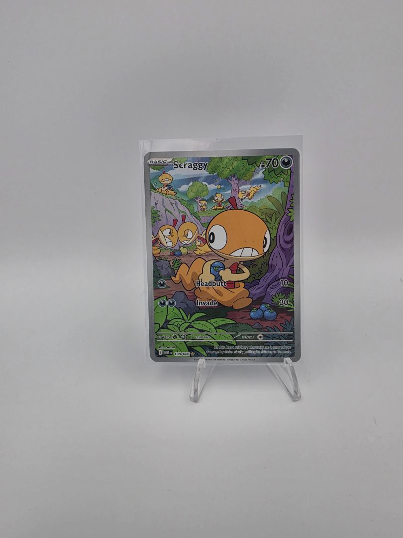 Scraggy Illustration Rare #138/086