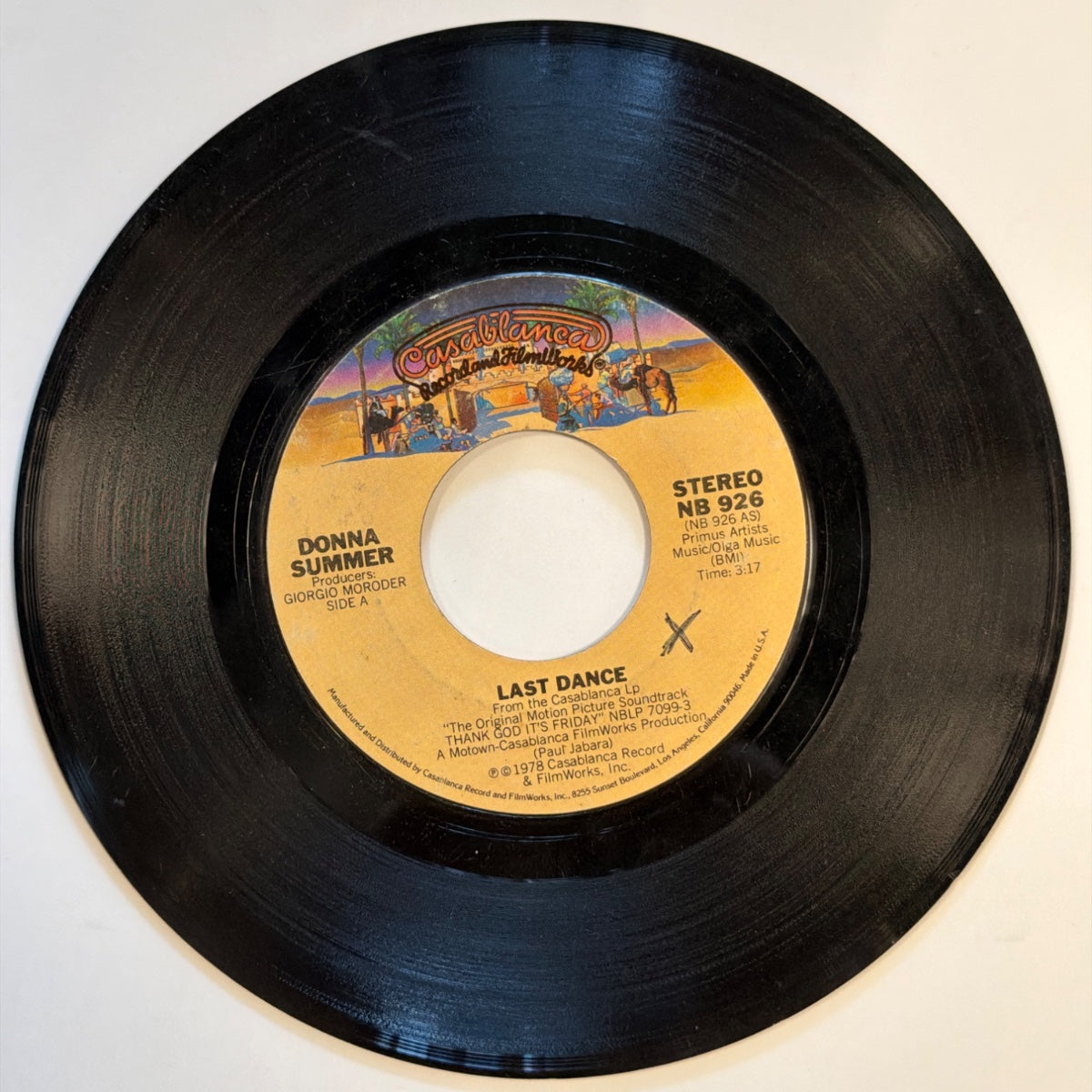 DONNA SUMMER - Last Dance (1978) - Vinyl