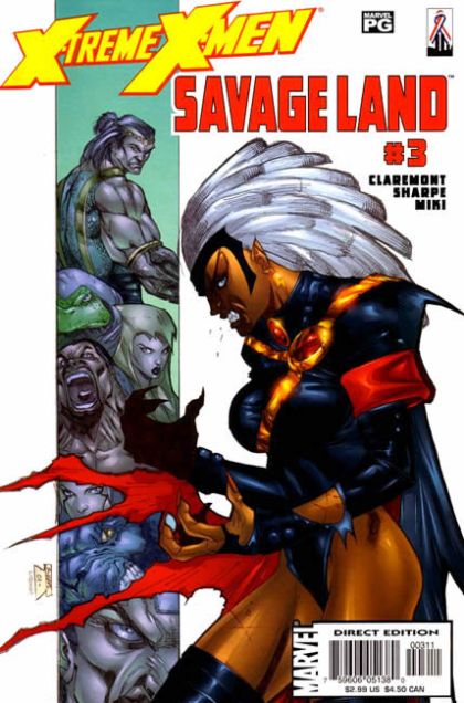 X-Treme X-Men: Savage Land #3 Direct Edition