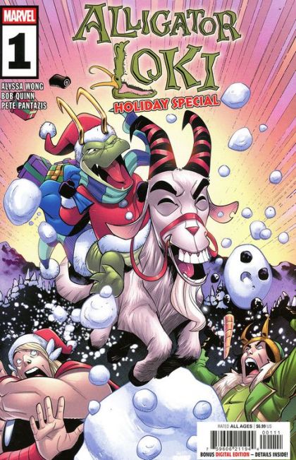 Alligator Loki Holiday Special #1A Bob Quinn Regular