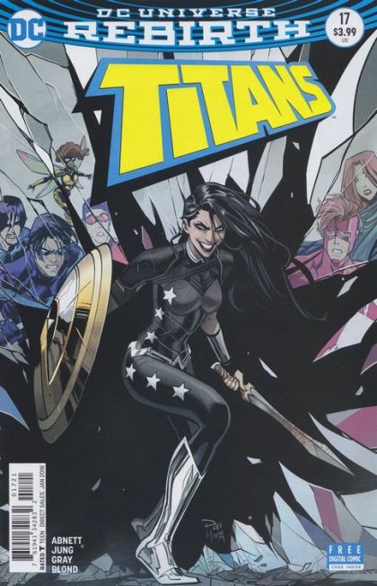 Titans, Vol. 3 #17B Variant Dan Mora Cover