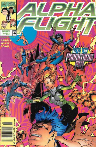 Alpha Flight, Vol. 2 #10B Newsstand Edition