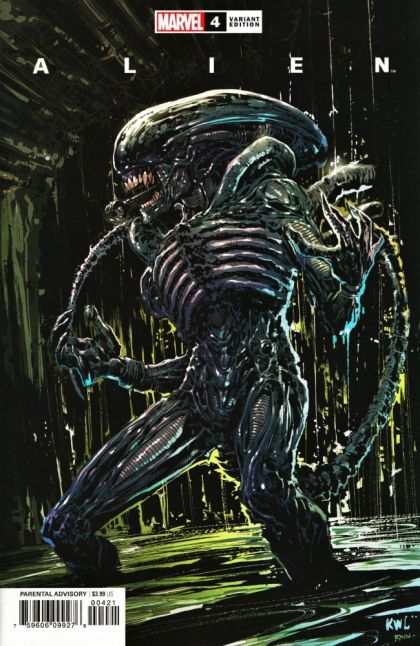 Alien, Vol. 1 (Marvel Comics) #4B Ken Lashley & Rain Beredo Variant Cover