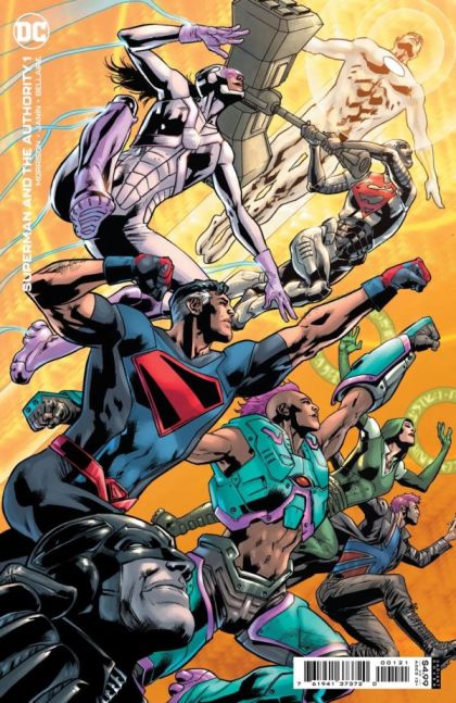 Superman and the Authority #1B Variant Bryan Hitch Card Stock Cover