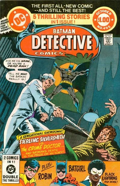 Detective Comics, Vol. 1 #495A Direct Edition