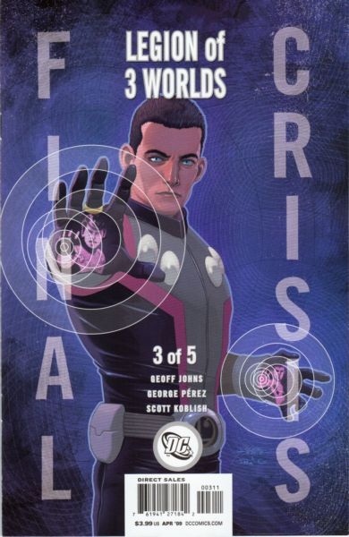 Final Crisis: Legion of Three Worlds #3A Character Cover
