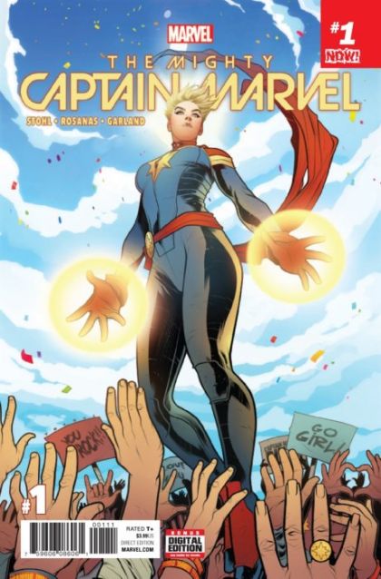 The Mighty Captain Marvel #1A Regular Elizabeth Torque Cover
