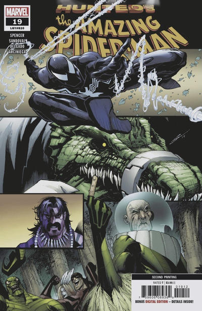 The Amazing Spider-Man, Vol. 5 #19F Gerardo Sandoval Second Printing Variant Cover